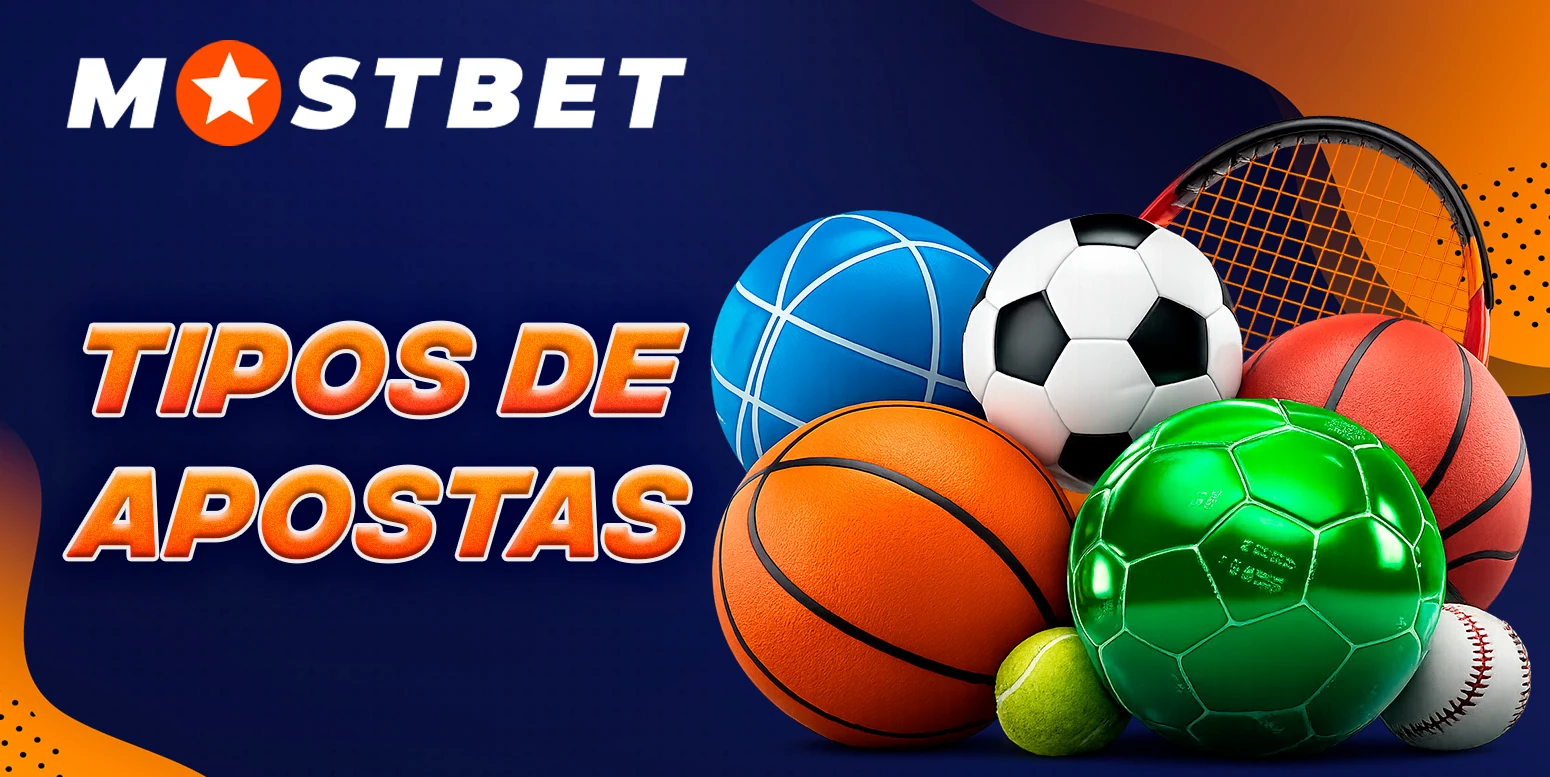 Todos os tipos de apostas na casa de apostas Mostbet.